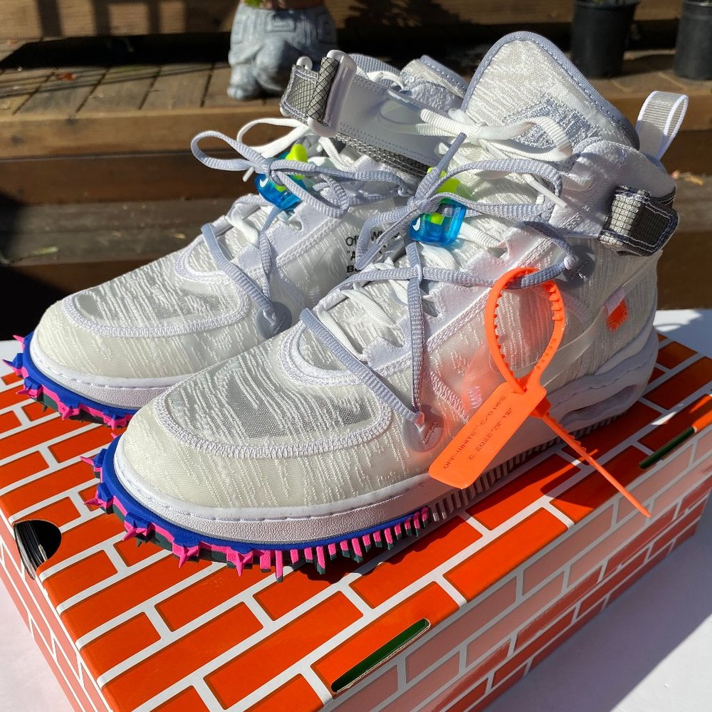 Nike x Off White AF1 Mid - White - Size 11